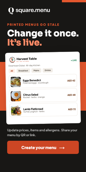 Square Menu digital menu builder for restaurants